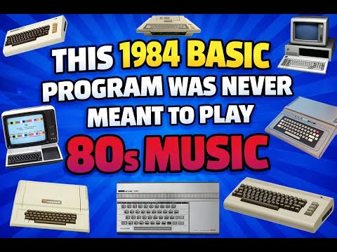 This 1984 BASIC Program Was Never Meant to Play 80s Music