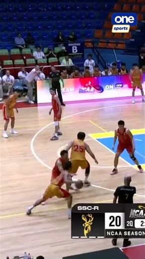 San Sebastian’s Arwin Alforque DENIES Yam Concepcion’s dunk in 2Q | NCAA Season 102 Men’s Basketball