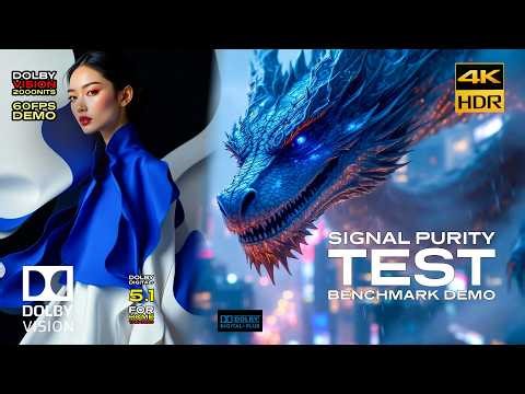 DOLBY VISION IQ 60FPS 🔥 Signal Purity Benchmark (2000–10000 NITS) | TRUE BT.2020 HDR Demo (Download)