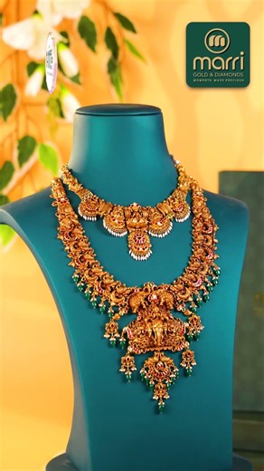 A stunning set of traditional Temple Jewellery | ABN Telugu