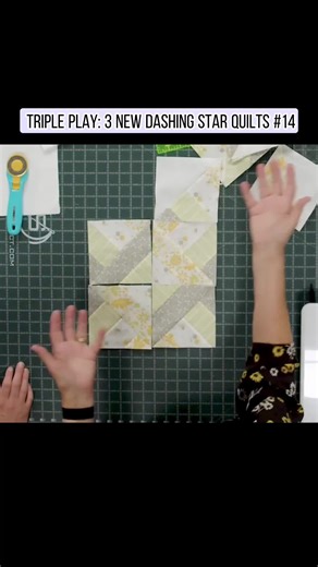 Create Beautiful Dashing Star Quilts: Triple Play Tips