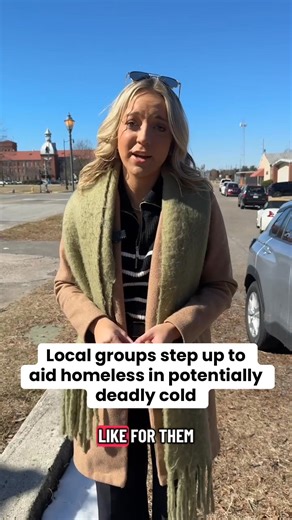 Community steps up to warm homeless in extreme cold. Full story tonight. | News 12 26 Augusta
