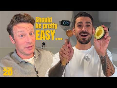 Can A Chef Cook Salmon Tacos In 20 Minutes? Jamie v Chef Lucas | The Tuesday 20