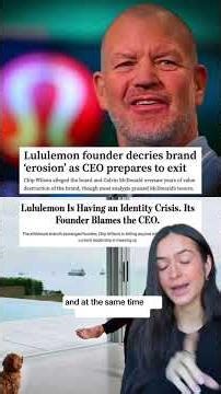 What's Lululemon's biggest problem: product innovation, dupe culture, or leadership drama?