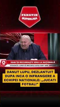 Danut Lupu dezlantuit dupa inca o infrangere a echipei nationale: „Jucati fotbal!”