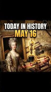 Today in History May 16th #history #historyminute #onthisday #onthisdayinhistory #historyevents