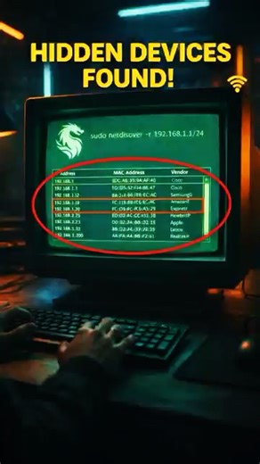 Kali Linux Network Scanning for Beginners | Find Any Connected Device in 1 Minute!