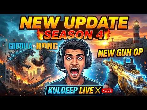 COD Mobile Season 4 2026 😱 New Update Full Gameplay | Rebirth Island + Godzilla Event 🔥