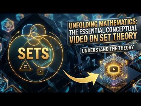 Sets in Mathematics Explained | Theoretical Concepts with Examples