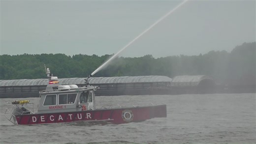Decatur Fire & Rescue launches its first marine rescue vessel