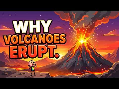 Why Do Volcanoes Erupt? (The Real Science Explained)