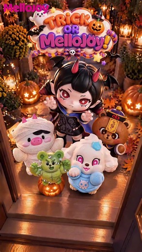 Mellojoyハロウィン限定シリーズ登場！甘くてキュートなスクイーズ