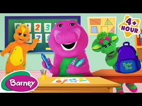 School Is Fun! | Learning with Barney | Barney the Dinosaur