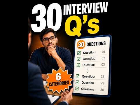 Data Engineer Interview Prep: 30 Questions You'll Get (2026)