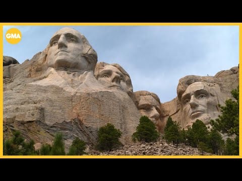 ‘GMA’ gets rare look at Mount Rushmore