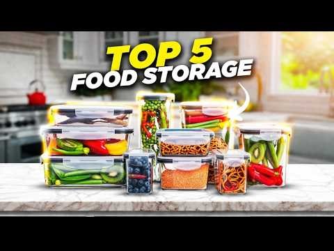 Top 5 Best Food Storage Containers on Amazon (Keep Food Fresh Longer)
