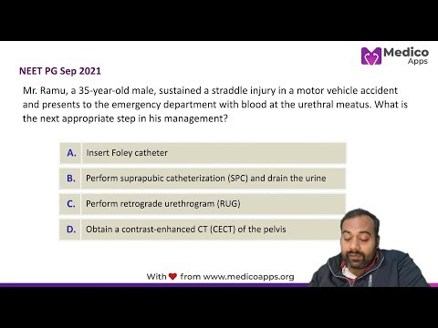 🔥Retrograde Urethrogram (RUG) | NEET PG Sep 2021 Repeated | High Yield Topic | Dr. Soumya Banerjee 🎯