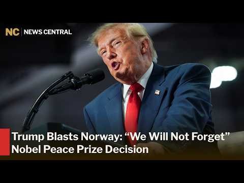 Trump Reacts After Navi Pillay Wins 2026 Nobel Peace Prize, Claims He Deserved the Award | AC1W