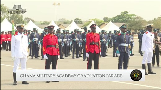 LIVE FROM GHANA MILITARY ACADEMY | Ghana Military Academy Graduation Parade | Jubilee House
