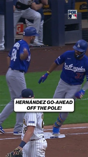 TEO FOR THREE! And the Dodgers take the lead! #MLB #Dodgers #Baseball #TeoHernandez