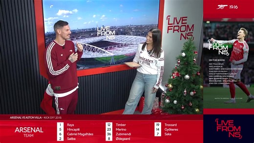 A big clash in the capital 🤜🤛 It's time to get into the matchday mood with Live From N5, Gooners 📺 | Arsenal