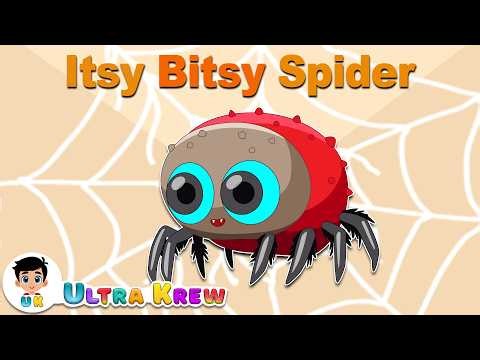 Itsy Bitsy Spider Song | Itsy Bitsy Spider (New Version) | Animated Nursery Rhymes & Kids Songs