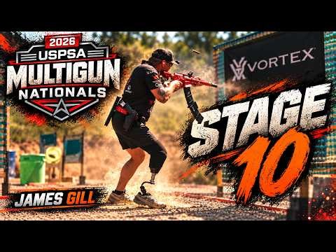 2026 USPSA Multigun Nationals - James Gill Stage 10