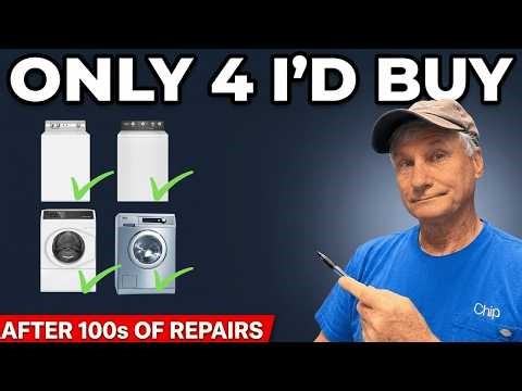 I've Repaired Hundreds of Washers — These Are the Only 4 I'd Actually Buy