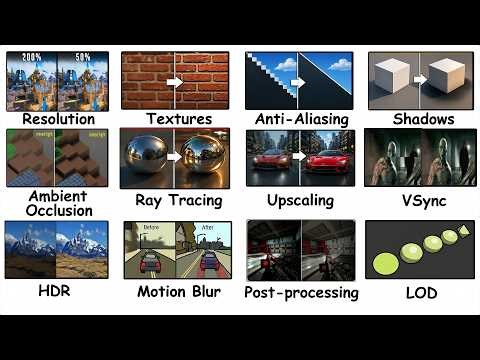 Every Graphics Setting Explained in 16 Minutes!