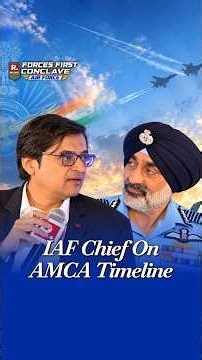 IAF Chief AP Singh on AMCA Timeline: 'Expect 5th-Gen Fighter in the Next Decade'