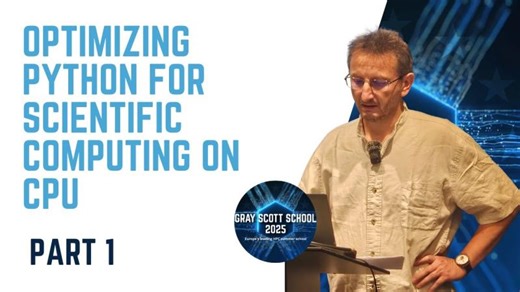 Optimizing Python for Scientific Computing on CPU (Part I) | CC-FR