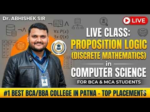Discrete Math Full Course LIVE | Easy Concepts + Exam Prep | Dr. Abhishek Sir #discretemathematics