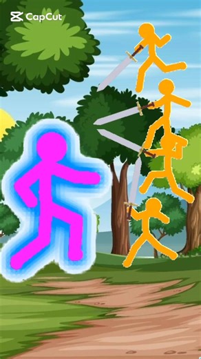 1vs4 Stickman Madness