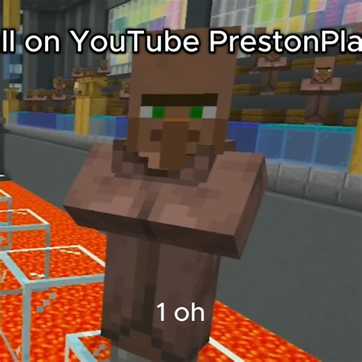 VideoNumberOne on Instagram: "I Found Villager City in Minecraft - PrestonPlayz on YouTube #prestonplayz #paidpartner @prestonplayz"