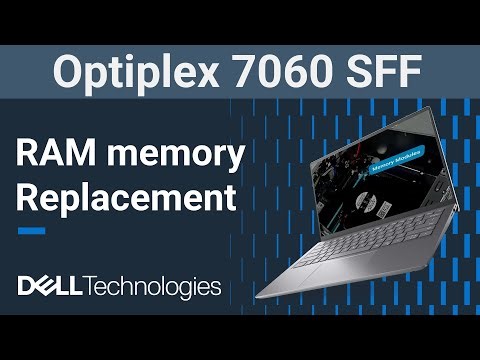 Dell Optiplex 7060 SFF | How to replace the RAM memory module