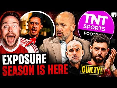 Arsenal TITLE EXPOSES Neville & Cole🤣 Pep COMFIRMS Man City GUILT🚨Bruno Fernandes POTY NONSNESE 