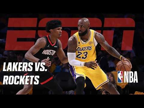 Game 1: Los Angeles Lakers vs. Houston Rockets | NBA Playoffs Mini | Extended Highlights