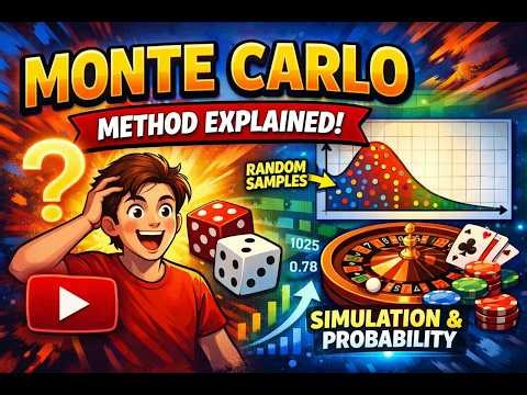 Monte Carlo Method Explained with Tic-Tac-Toe | AI Simulation Tutorial