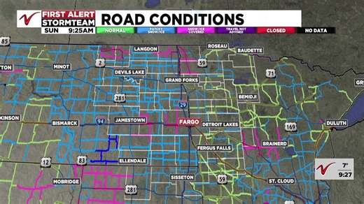 First Alert StormTeam Chief Meteorologist Russ Thomas First Alert tracks the likelihood of blizzard conditions for the Red River Valley Sunday into early morning Monday | Valley News Live