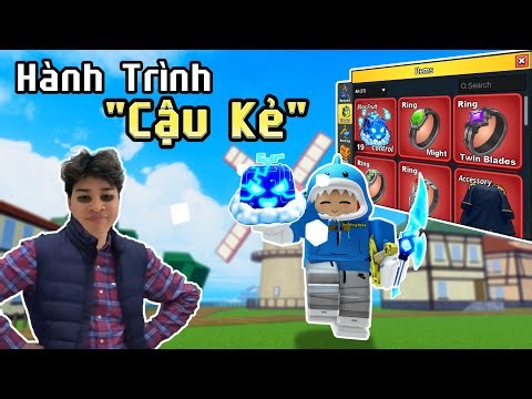 Hidding Becomes a "Kid" with the Control Fruit and the Super Powerful Ring from Blox Fruits Roblo...