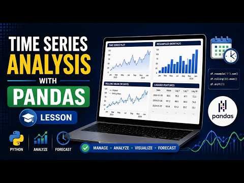 Time series analysis with pandas lesson