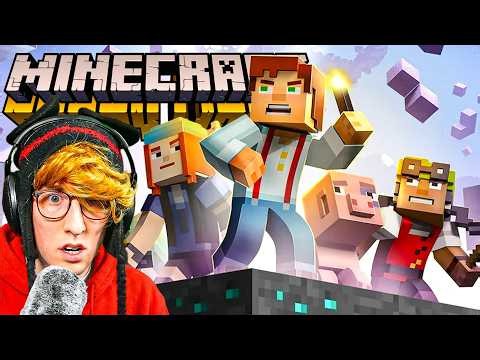 Playing MINECRAFT STORY MODE for the first time..