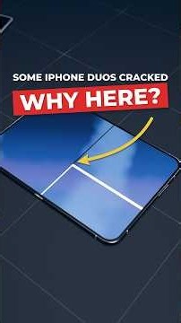 The iPhone Duo Still Has a Crease. It's Just Hard to See