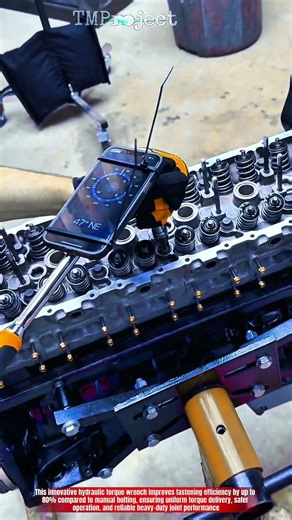 Innovative Digital Torque Wrench Technology : Method Precision Engine Fastening