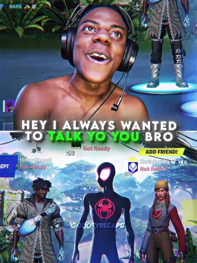 Speed Played Fortnite With IShowSpeed😂