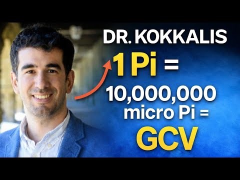 Dr Nicolas Kokkalis Confirms 1 Pi = 10,000,000 Units? The Truth About Micro Pi & GCV!
