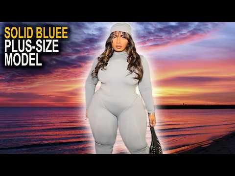 SOLID BLUEE: American Plus-size bikini model | Instagram star and fashion influencer | Biography