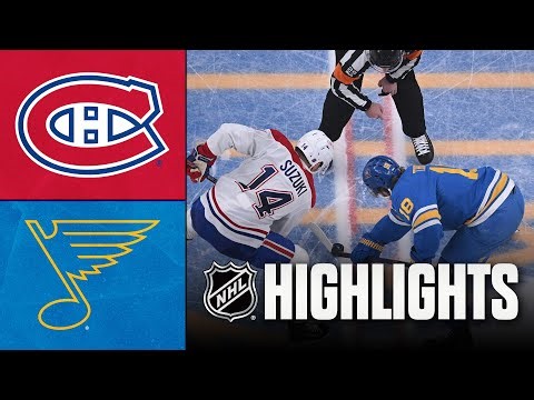 Canadiens vs. Blues | NHL Highlights | January 03, 2026