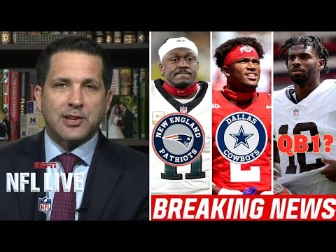FULL NFL LIVE | Patriots all-in for AJ Brown -Shedeur over Watson as QB1 - Cowboys eye Caleb Downs?