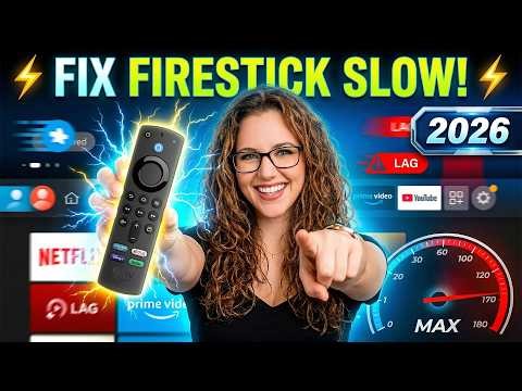 ⚡ Firestick Running Slow in 2026? Fix This NOW ⚡